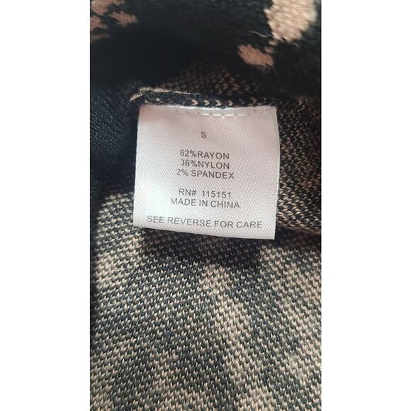 Romeo & Juliet Couture sweater geometric dress women's small - Picture 7 of 7